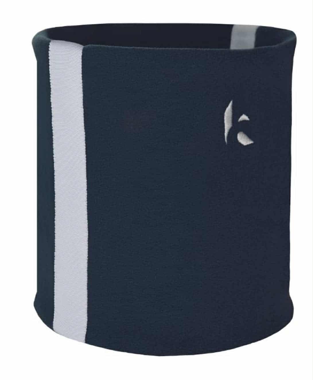 Kibo Classic Stripe Neckband Navy W. White