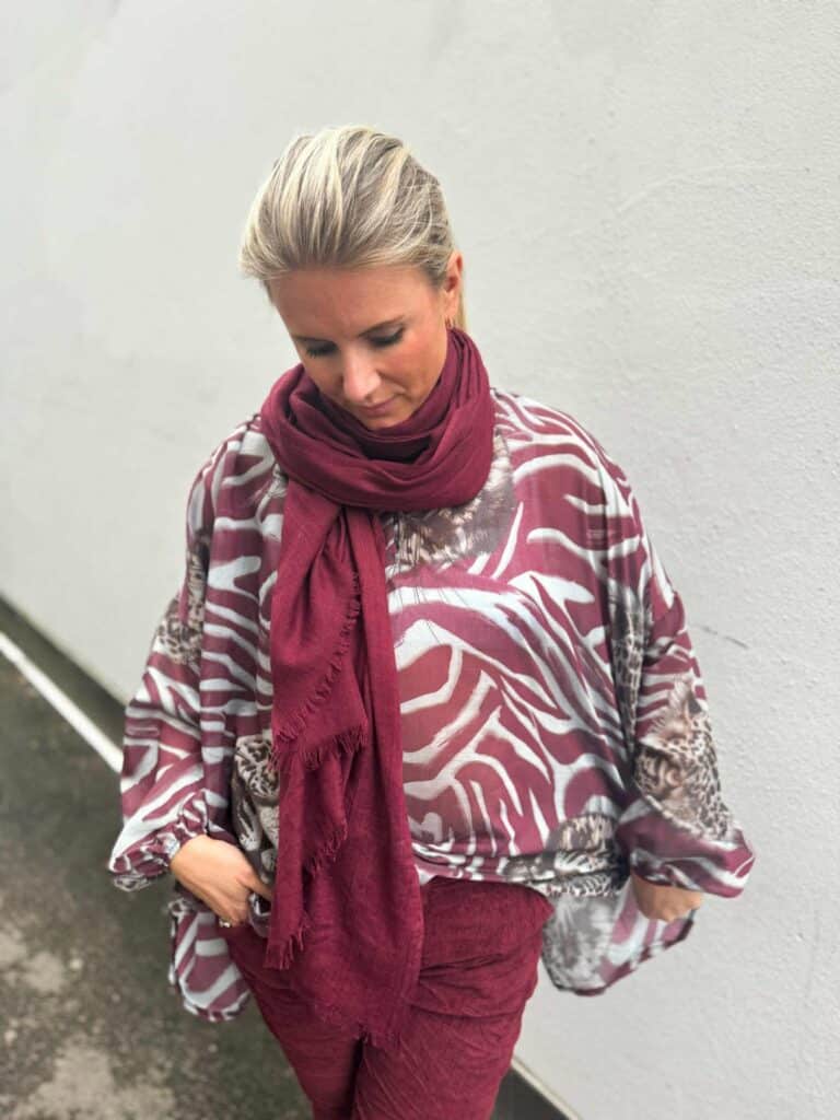 Lea`s Ulrikke Skjerf Burgunder