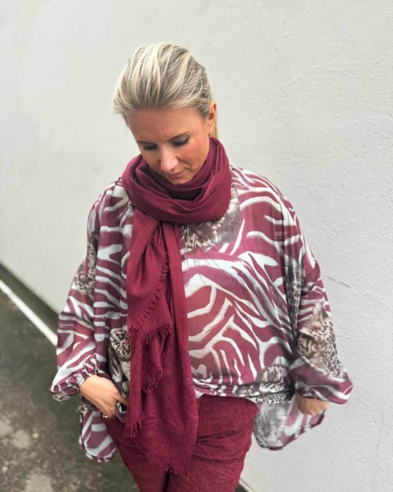 Lea`s Ulrikke Skjerf Burgunder