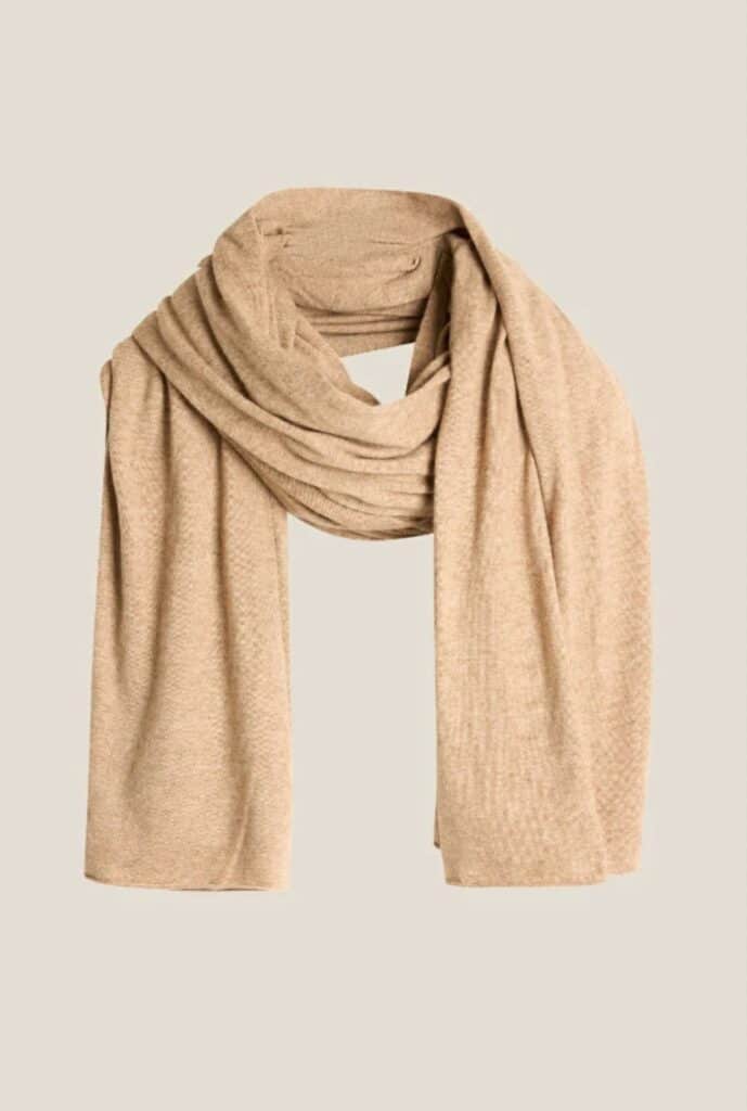 Line Of Oslo Big Scarf Camel