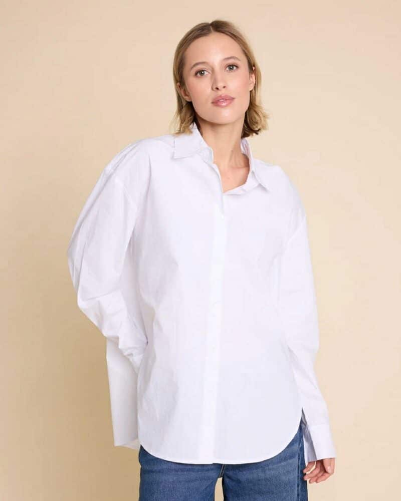 Line Of Oslo Krista Solid Blouse