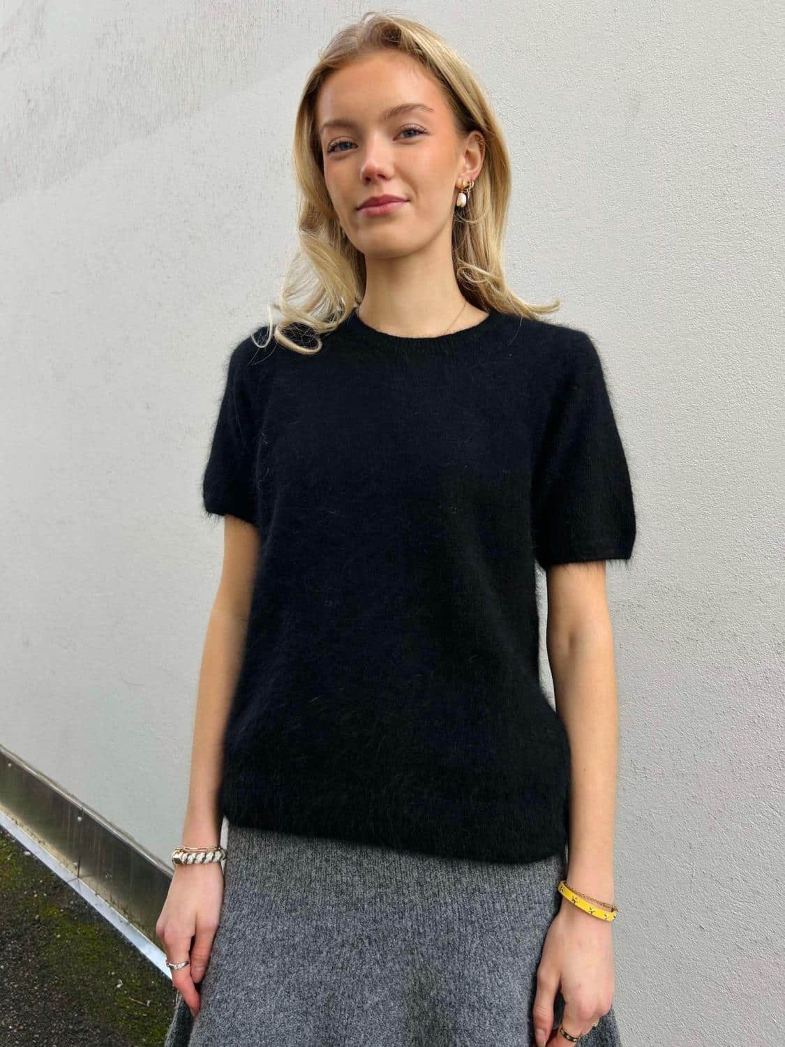 Line Of Oslo Monroe T- Shirt Black