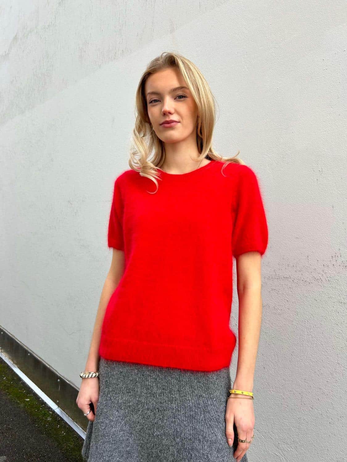 Line Of Oslo Monroe T- Shirt Red