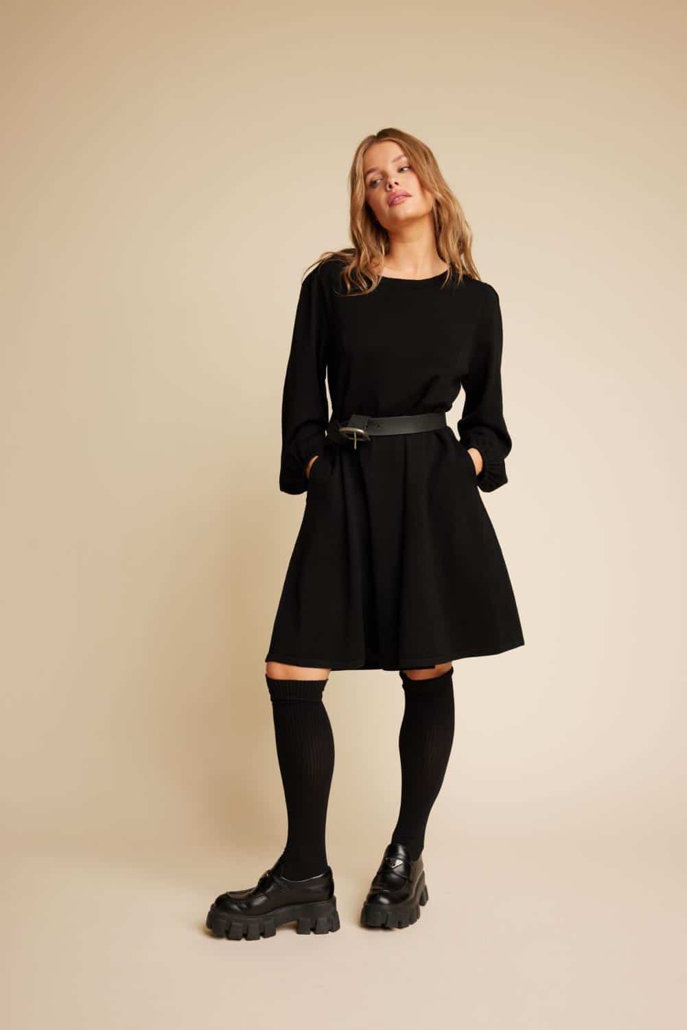 Line Of Oslo Saint Short Dress Black