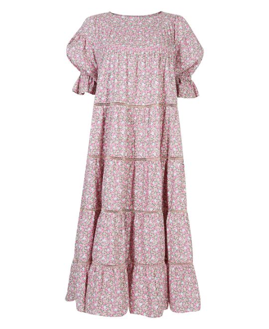 Line Of Oslo Summer Bird Flower Pink