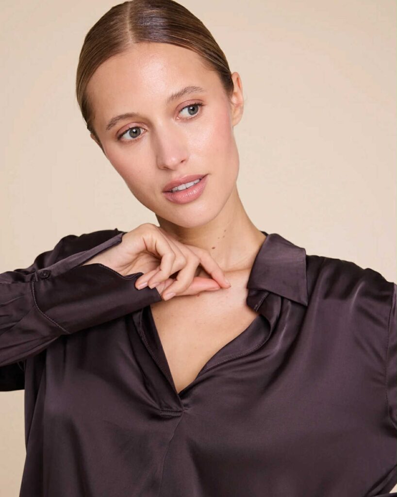 Line Of OsloVivan Blouse Brown