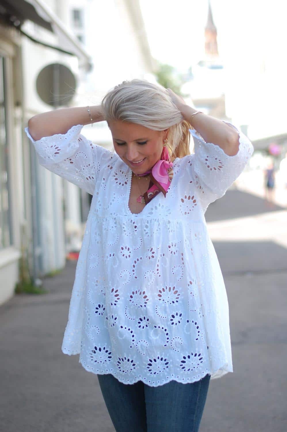 Love Forever Nora Tunic White