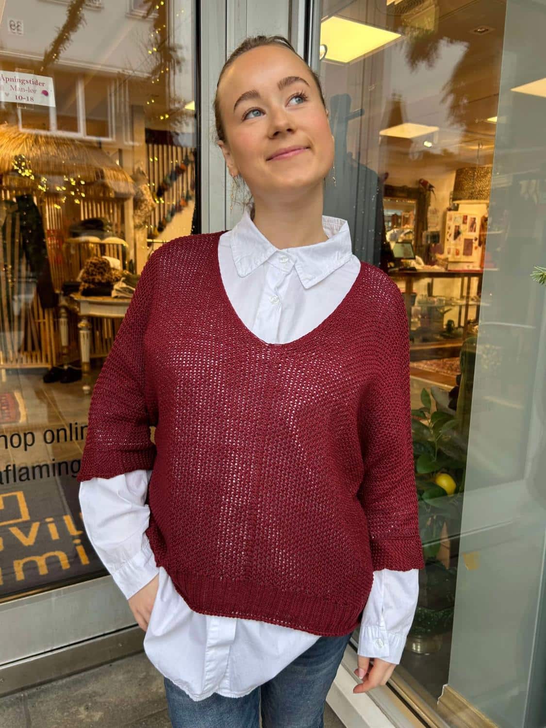 Marta Du Chateau Betina Knit Bordeaux