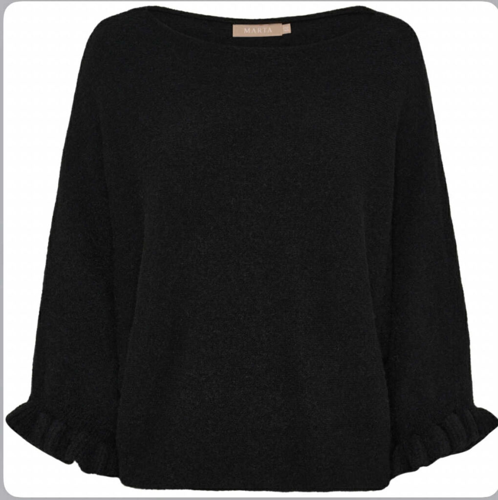 Marta Du Chateau Elder Knit Black