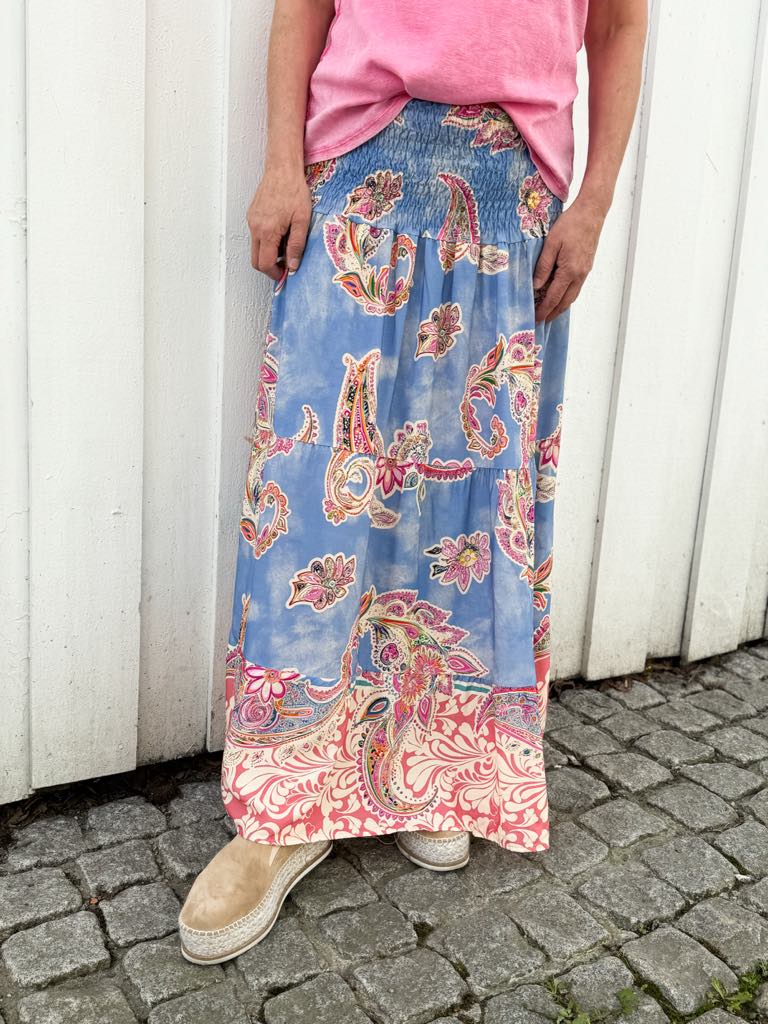 Marta Du Chateau Princess Skirt Flower Jeans