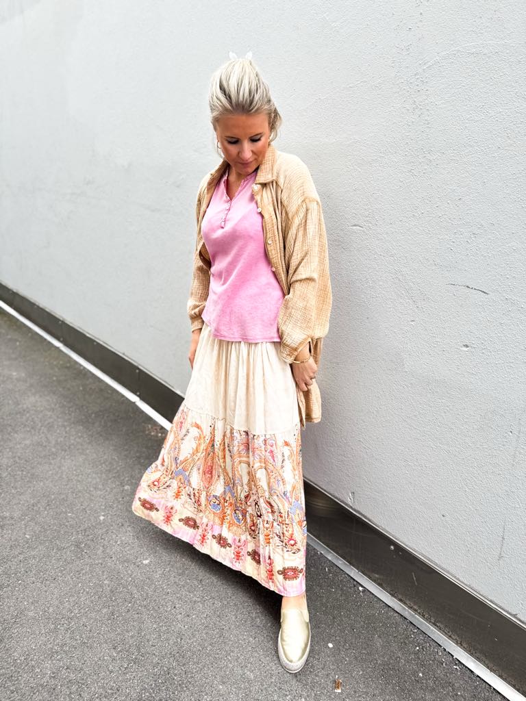 Marta Du Chateau Princess Skirt Off White