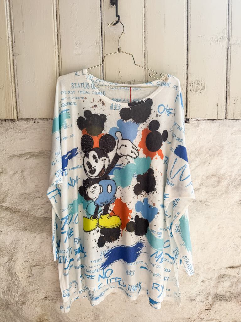 Mickey Mouse Sweater Blue