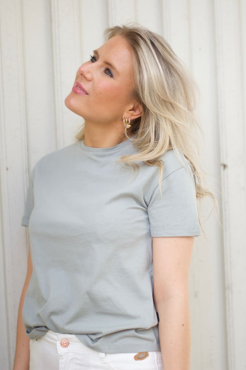 Noisy May Brandy s/s Top Slate Gray