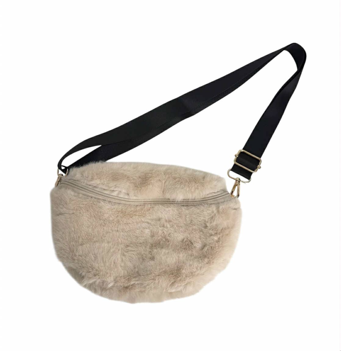 Noma Fuskepels Fanny Packs Bumbag Lys Beige