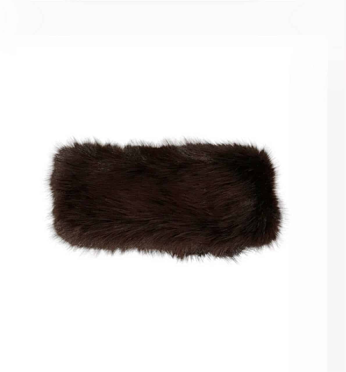 Noma Fuskepels Hårbånd/Pannebånd Mink