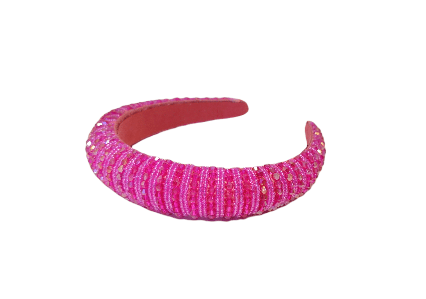 Noma Hårbøyle Polstret Hot Pink