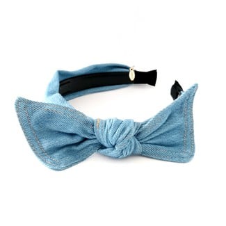 Noma Hårbøyle Sløyfe Lys Denim