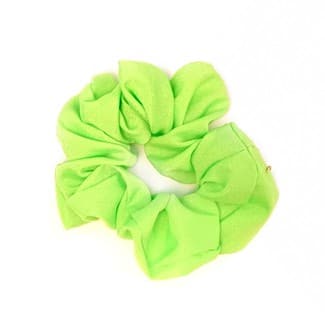 Noma Hårstrikk Scrunchies Neon Grønn