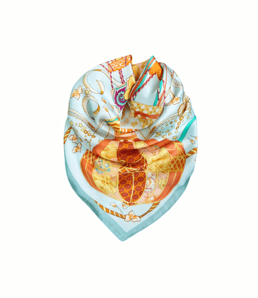 Noma Silke Skjerf Mintgrønn/ Multicolor