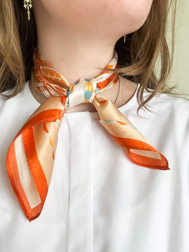 Noma Silkeskjerf Orange Mix