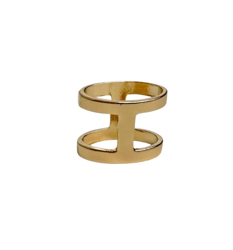 Noma Skjerf Ring H Gull