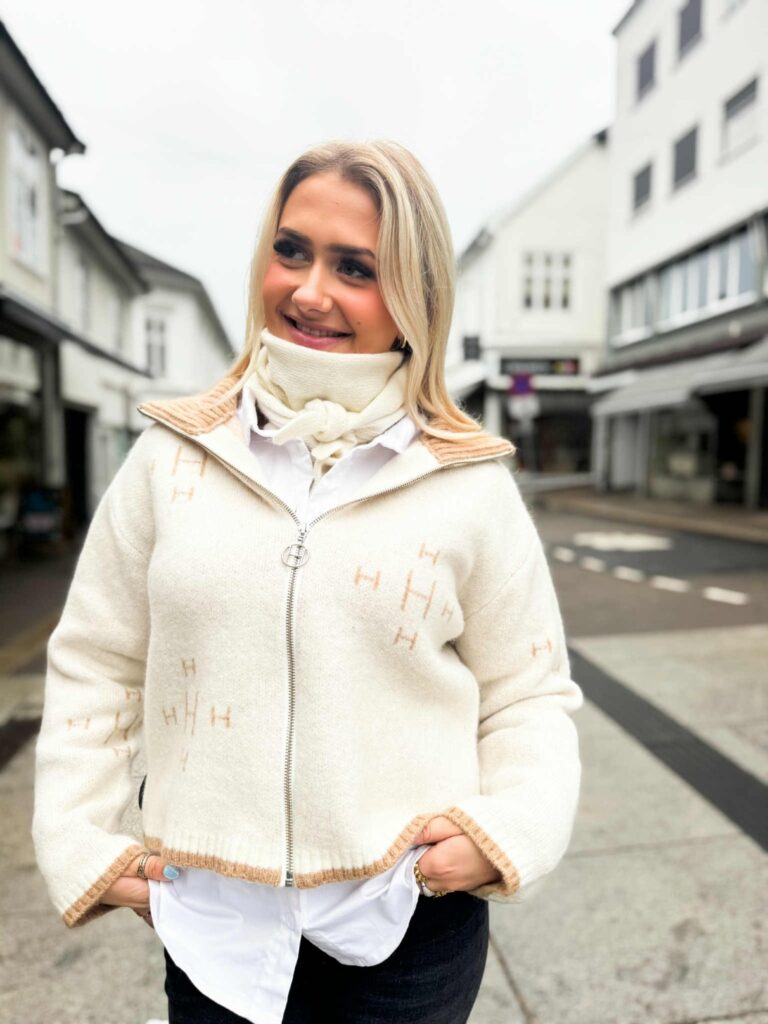 Noma Sophie Skjerf Lys Beige
