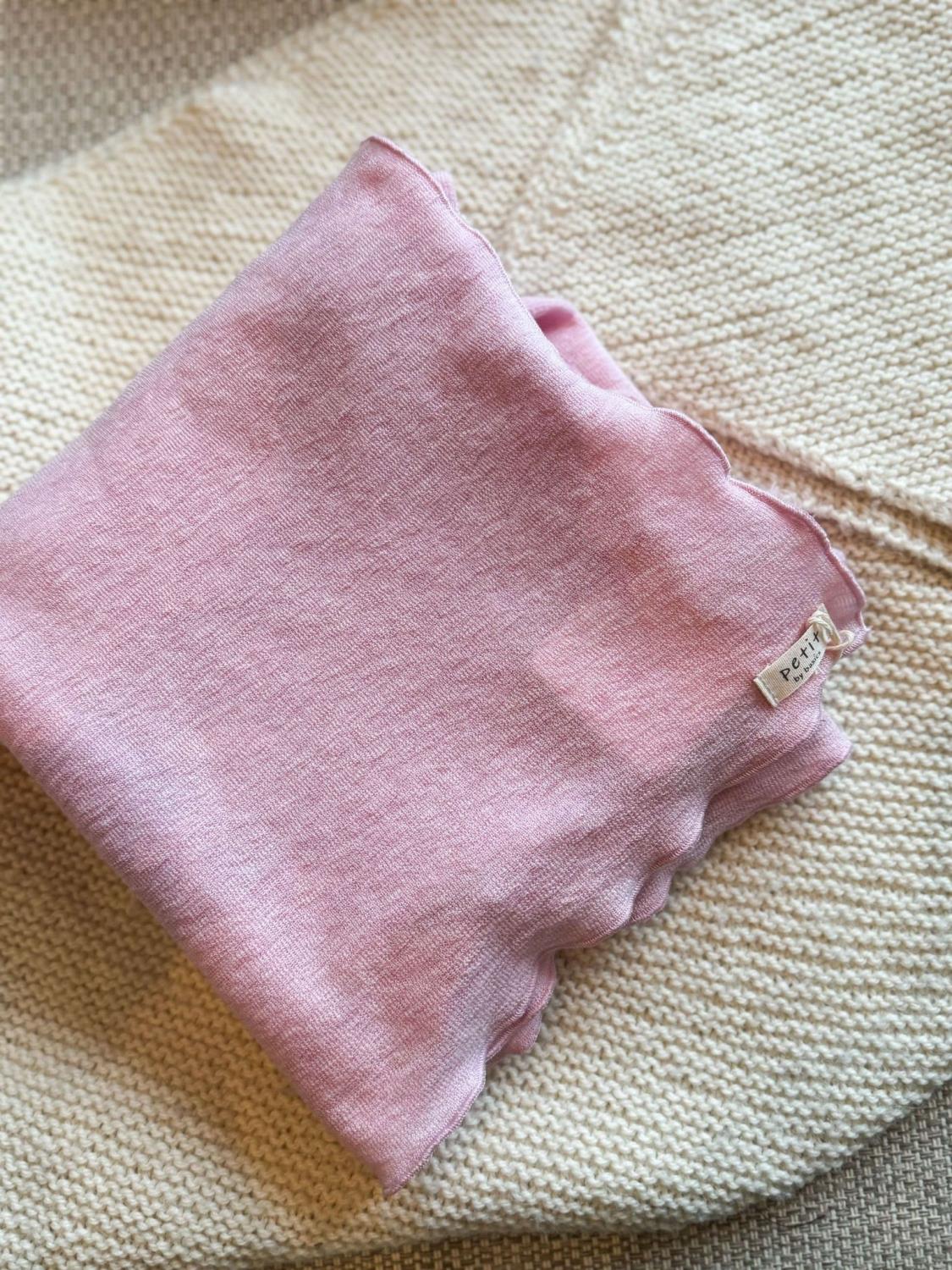 Petit By Basics Baby Blanket Violet Ice Melange