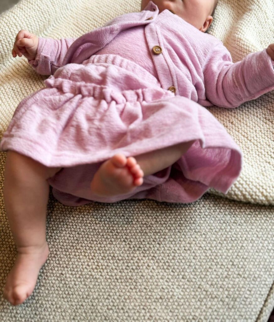 Petit By Basics Skirt Violet Ice Melange