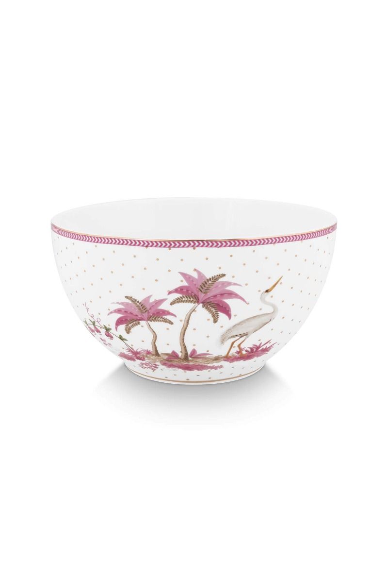 PIP Bowl Jolie Dots Gold Pink 18cm