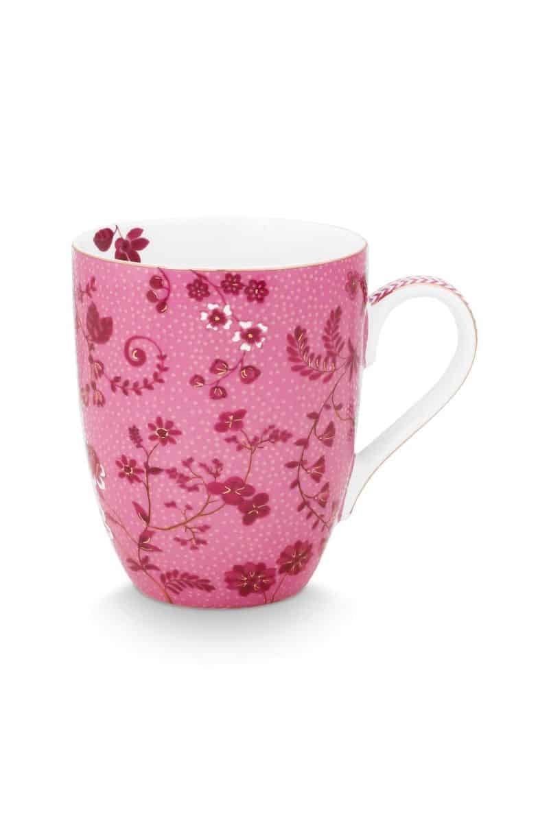 PIP Mug Large Jolie Flowers Pink 350ml