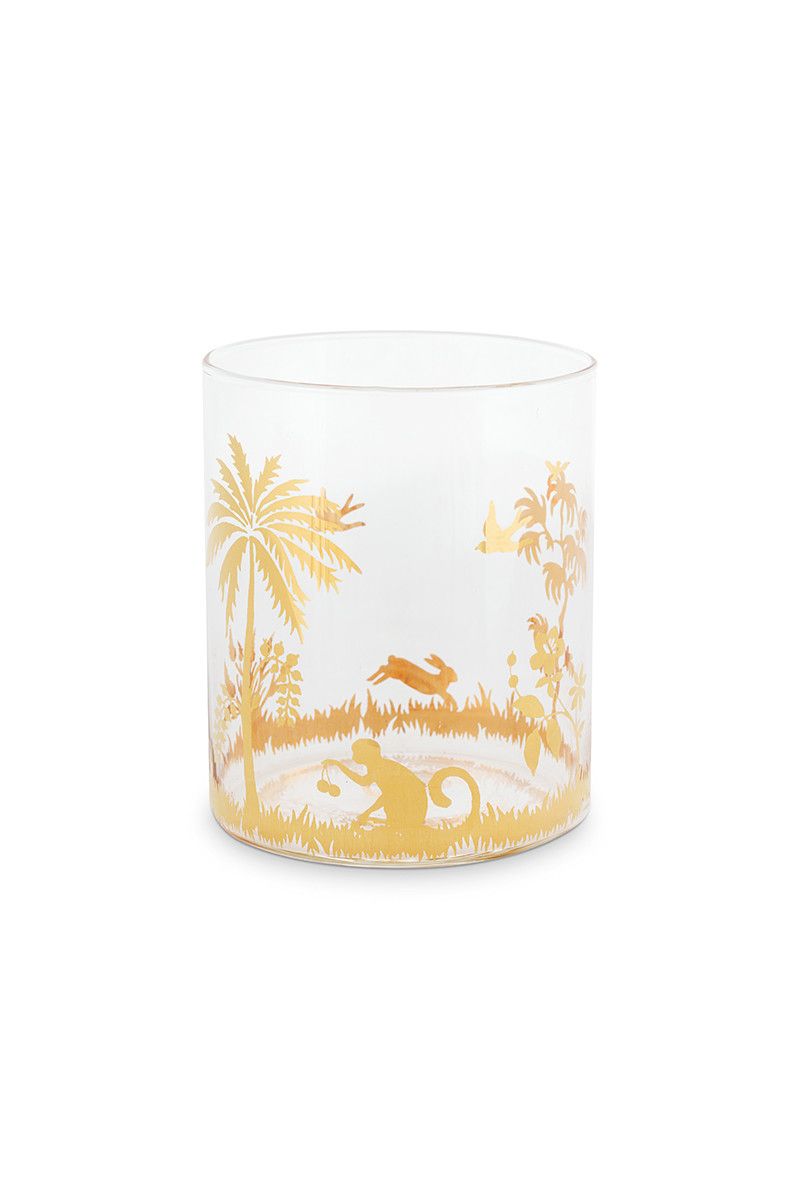 PIP Water Glass La Majorelle Gold 250ml