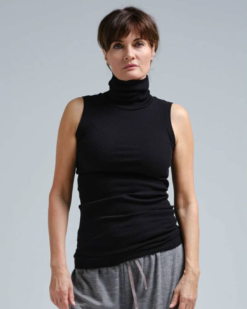 Seamless Basic Fleur Black