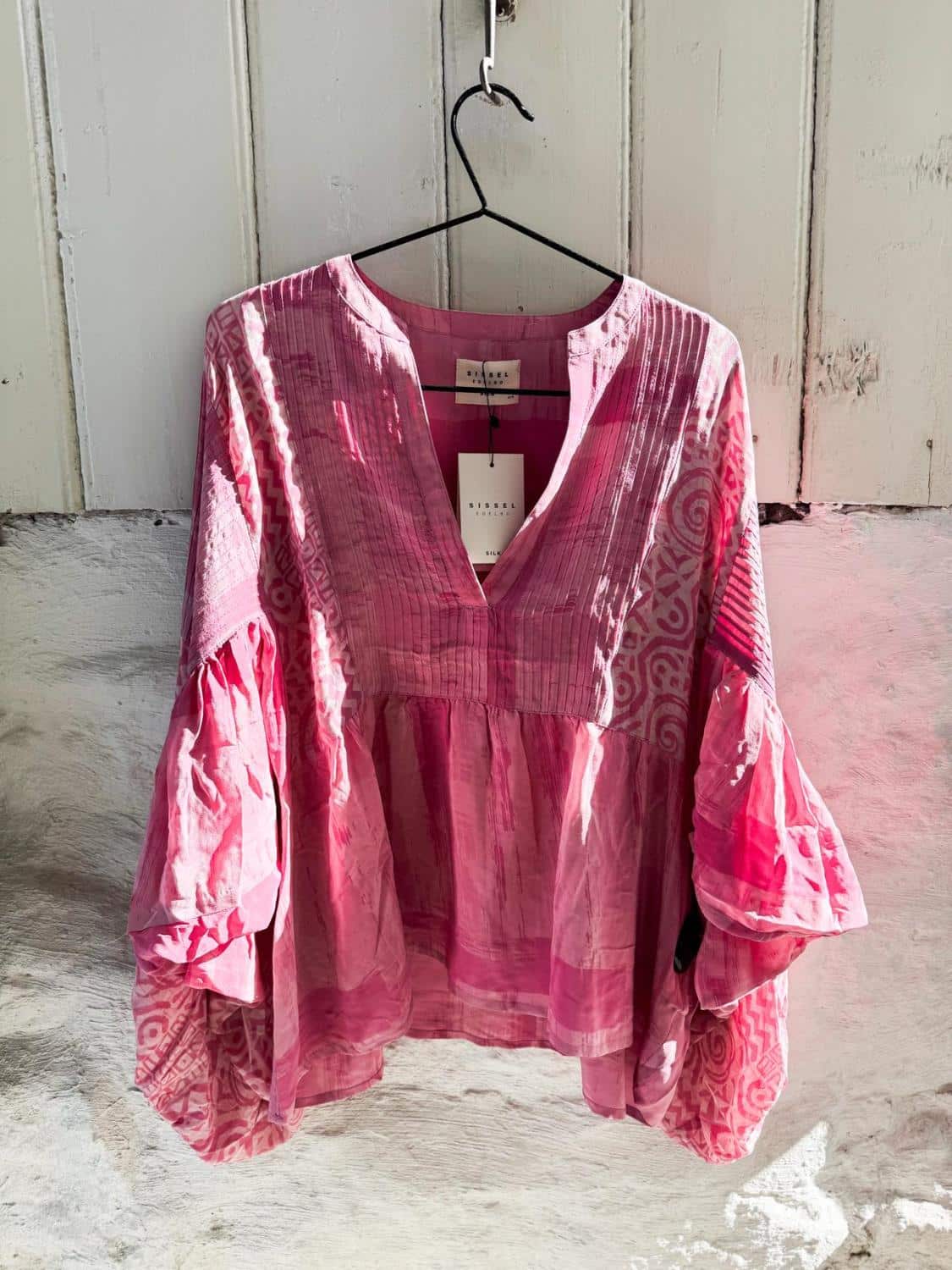 Sissel Edelbo Bibi Balloon Silk Top No. 227