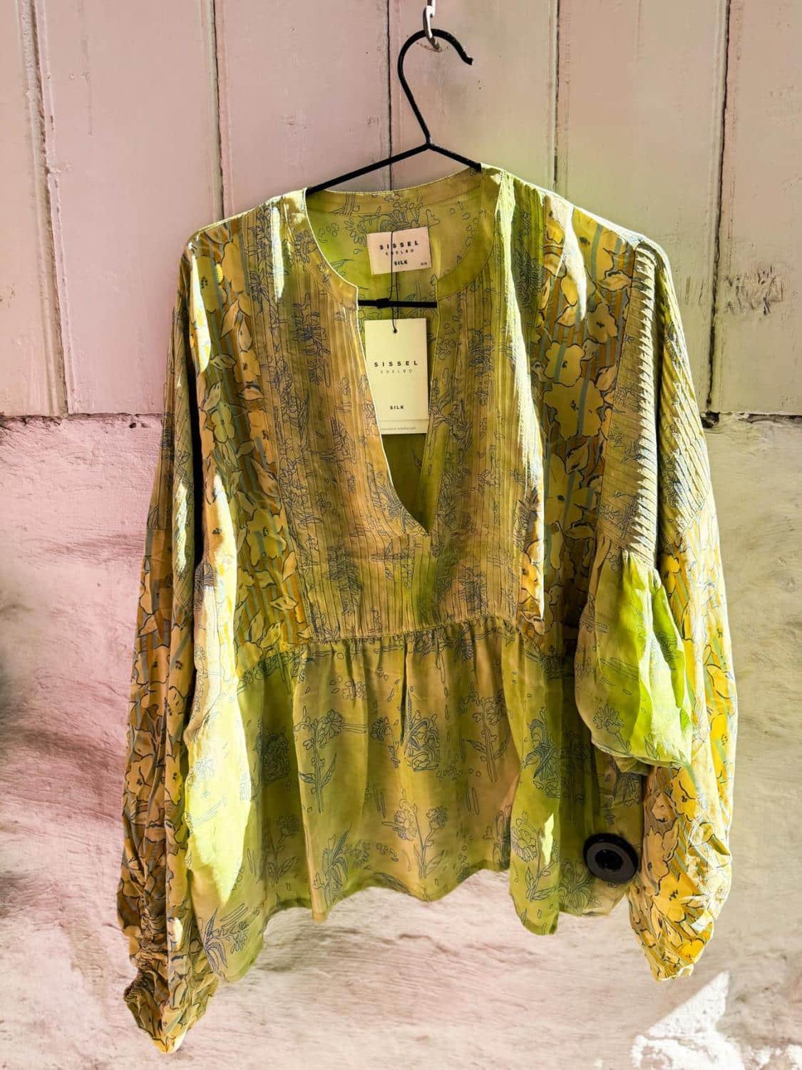 Sissel Edelbo Bibi Balloon Silk Top No. 229