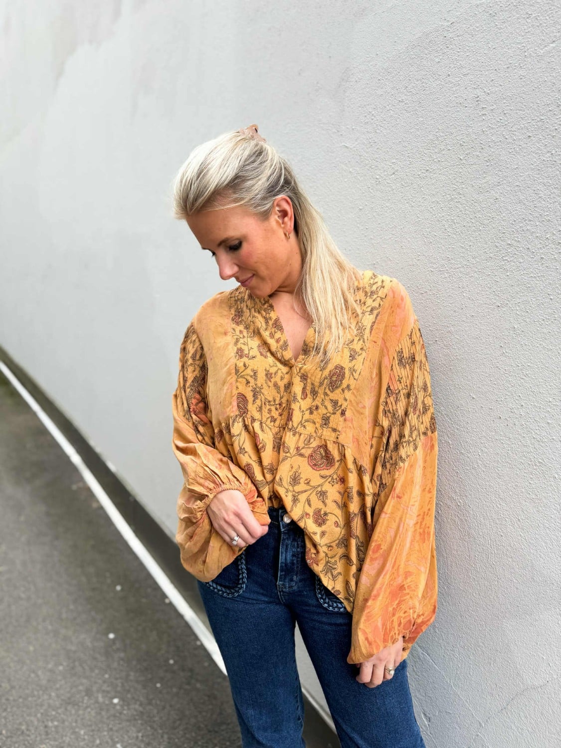 Sissel Edelbo Bibi Balloon Silk Top No. 237