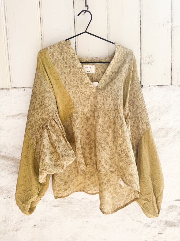 Sissel Edelbo Bibi Balloon Silk Top No. 312