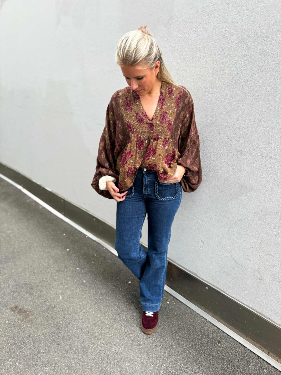 Sissel Edelbo Bibi Balloon Silk Top No. 388