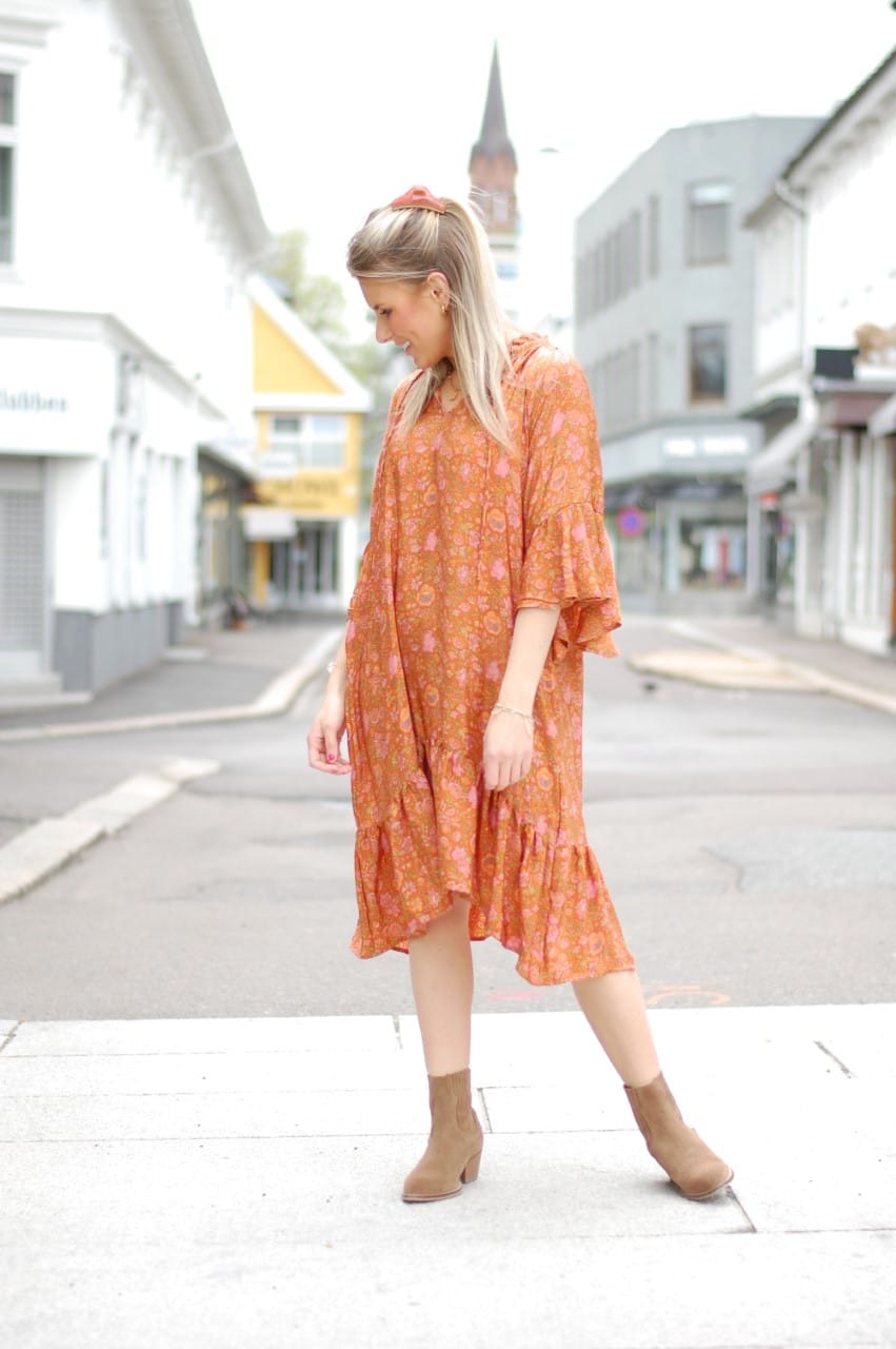 Sissel Edelbo Brasilia Dress Dark Orange