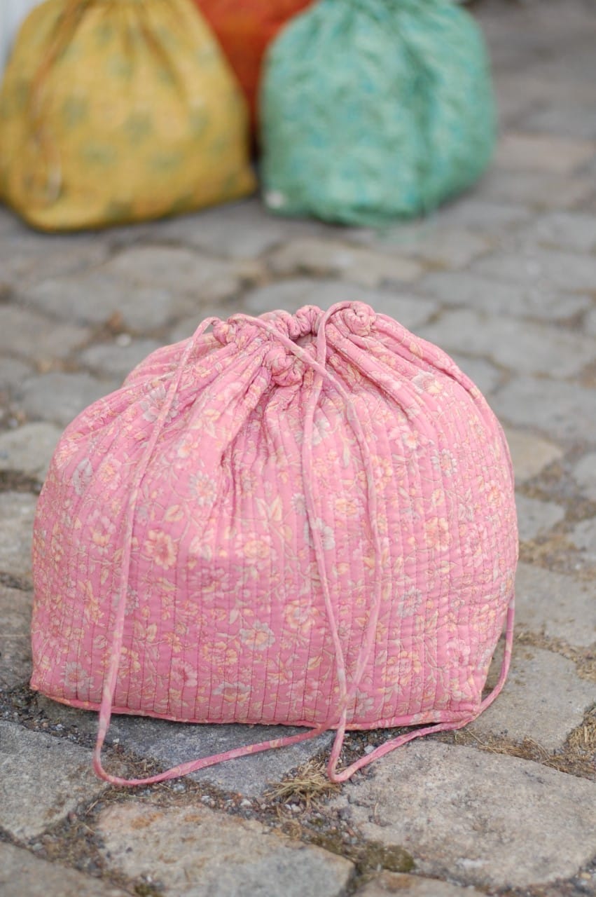 Sissel Edelbo Dagmar Silk Bag Light Pink