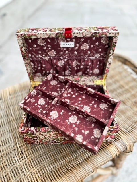 Sissel Edelbo Jacita Silk Jewelry Box Mix Pastel