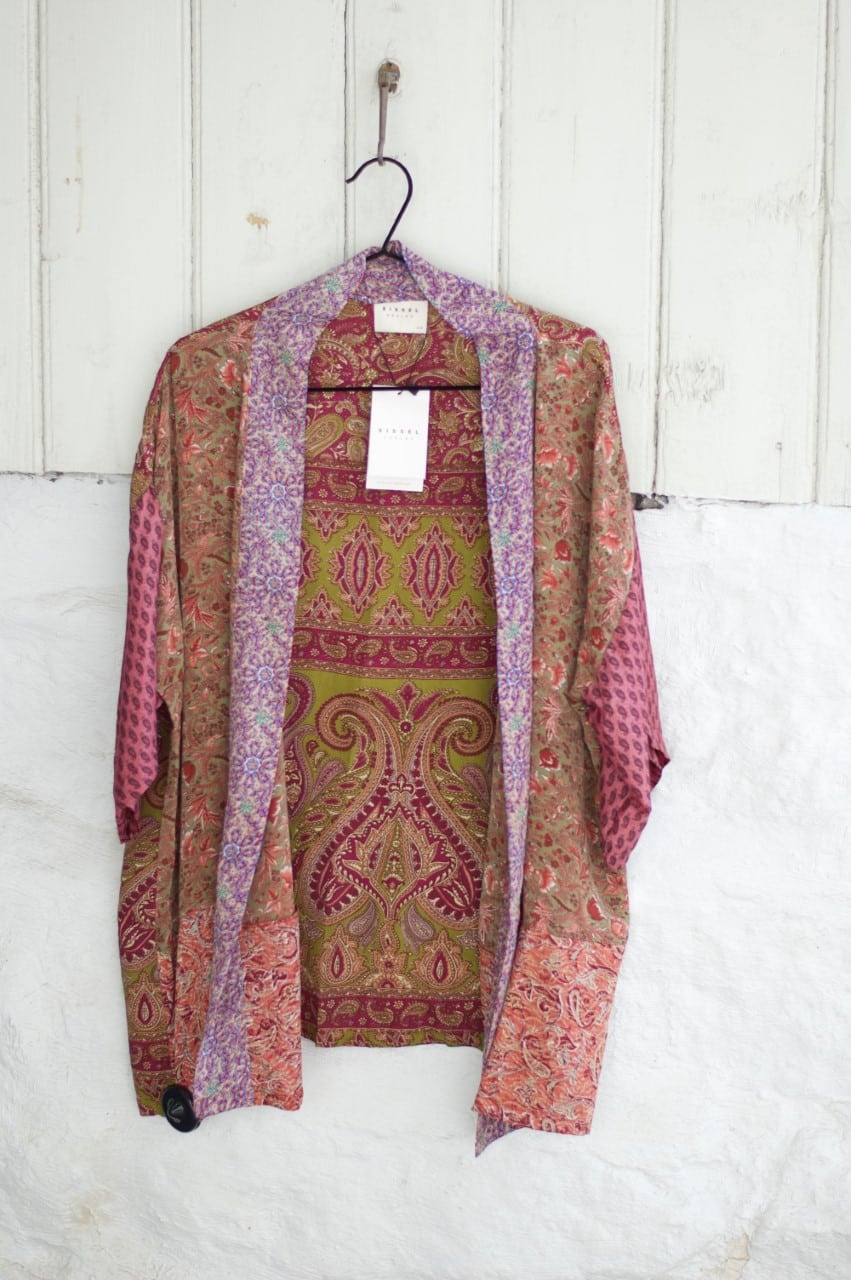 Sissel Edelbo Lotus Short Kimono Violet