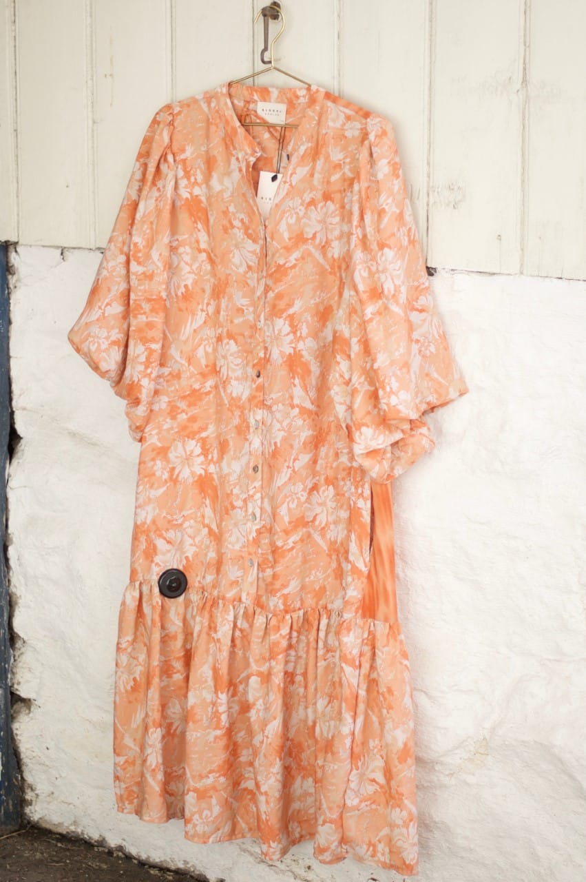 Sissel Edelbo Seoul Shirt Dress Orange