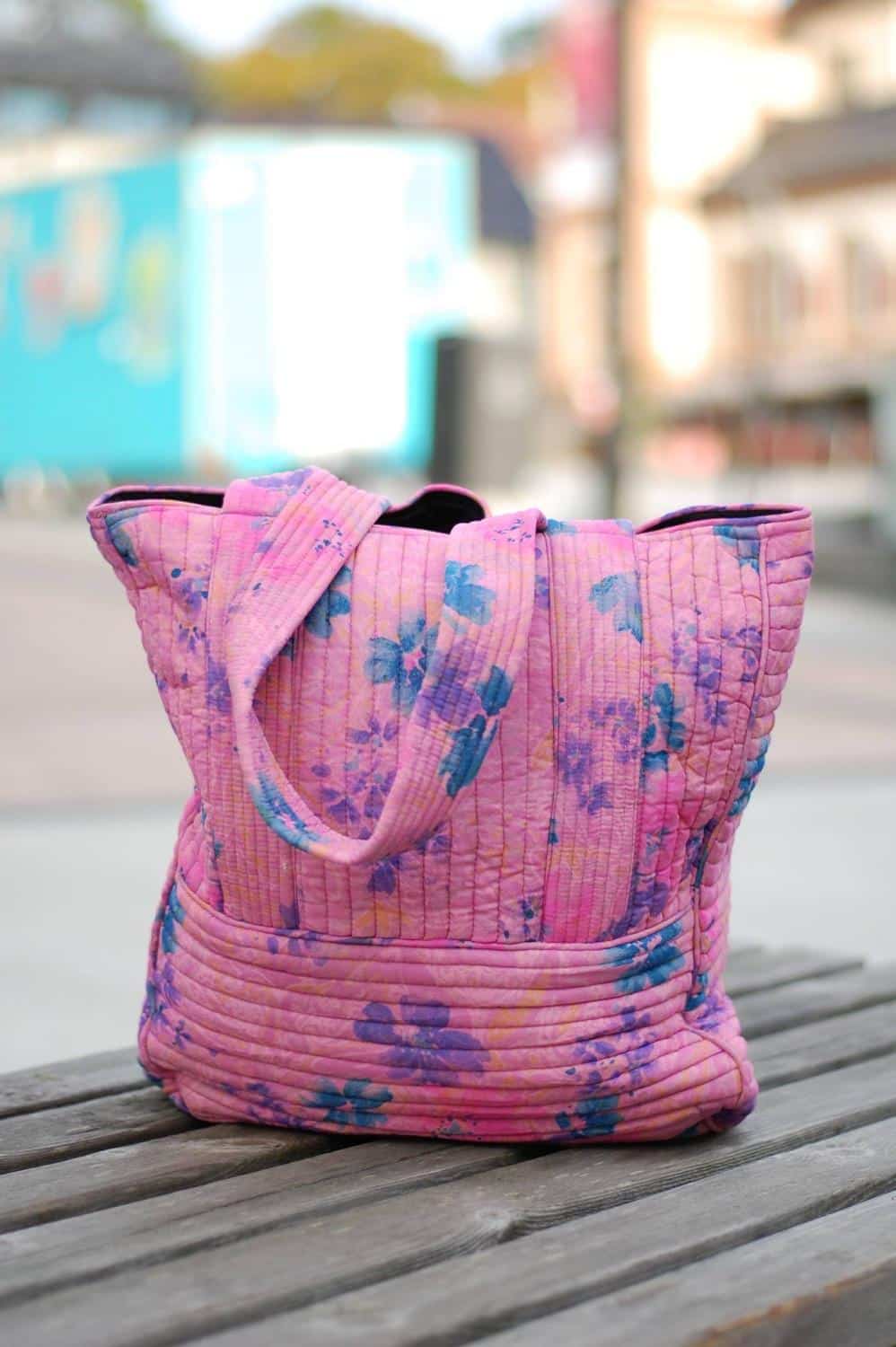 Sissel Edelbo Sophia Tote Bag Pink&Blue