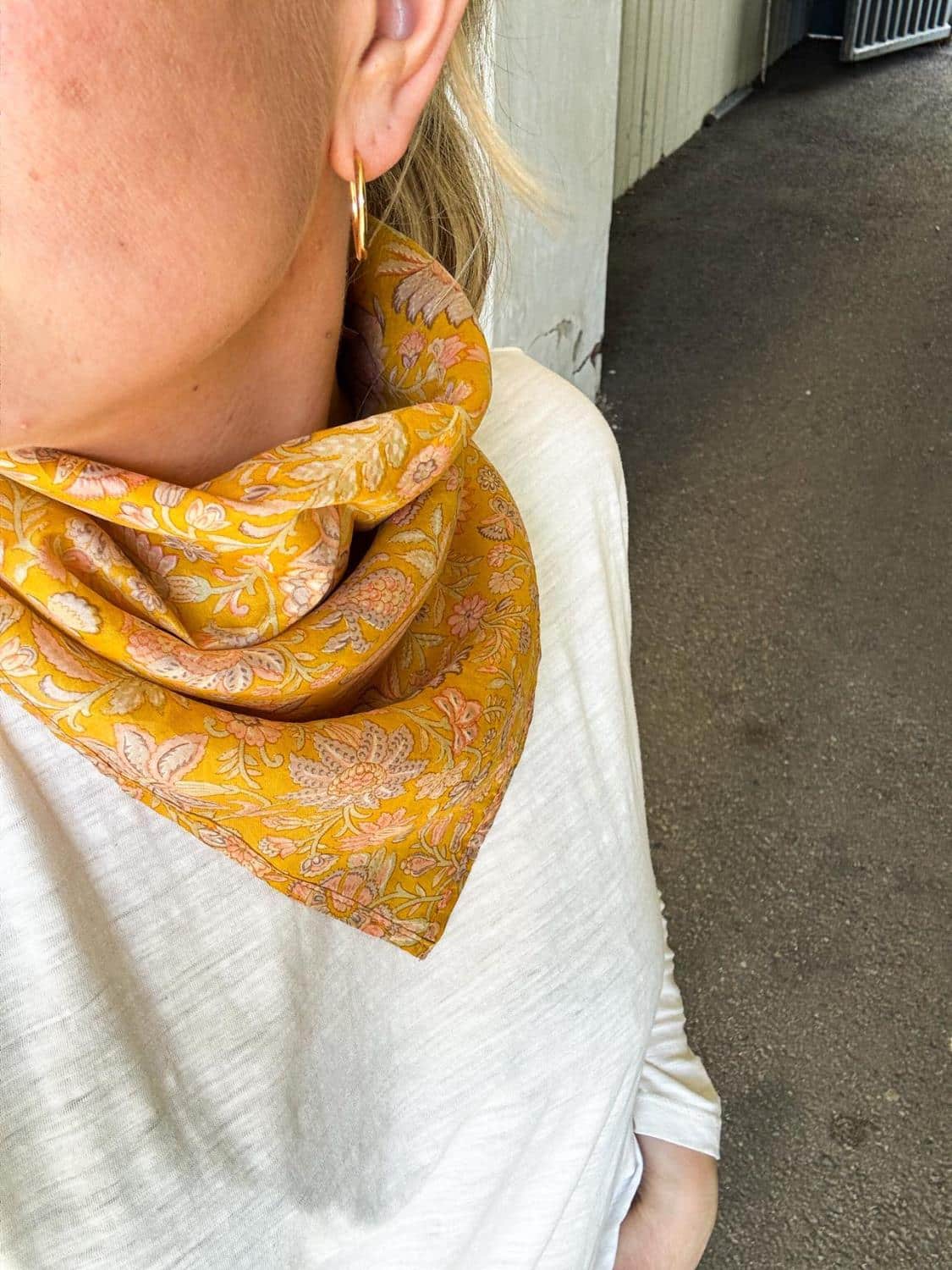 Sissel Edelbo Vintage Silk Scarf No. 179