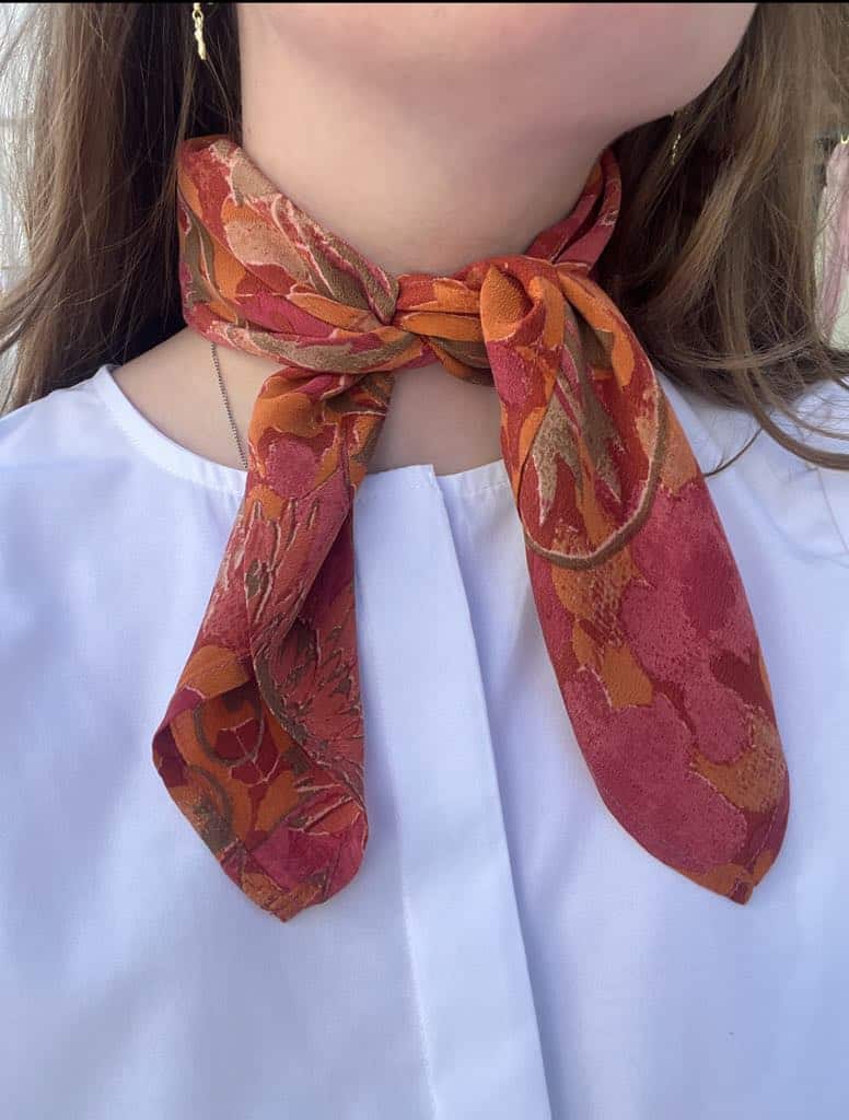 Sissel Edelbo Vintage Silk Scarf No. 241