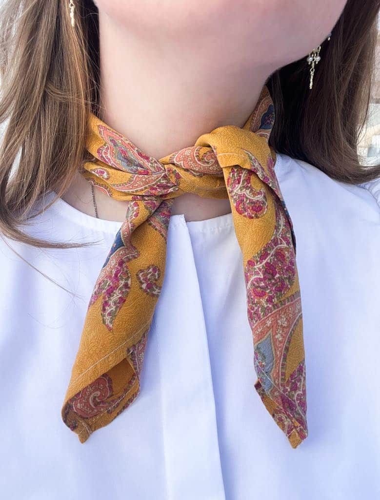 Sissel Edelbo Vintage Silk Scarf No. 266