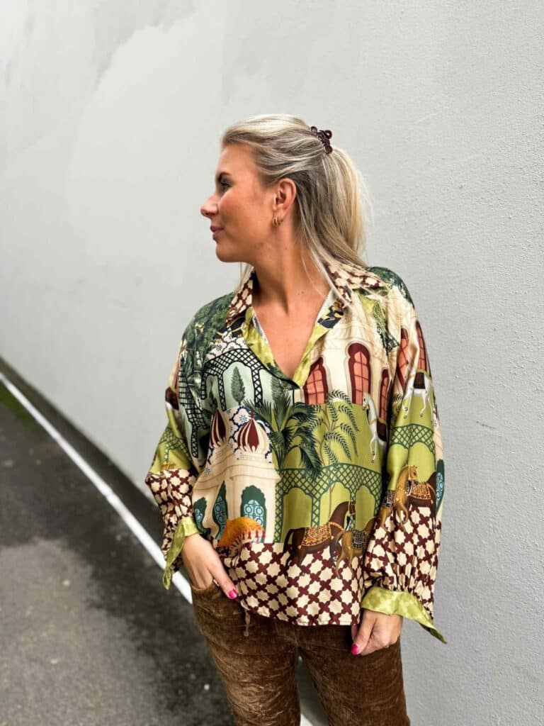 Sixty Days Marrakesh Blouse Green