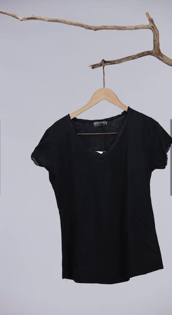 Sixty Days Vintage T-Shirt Black