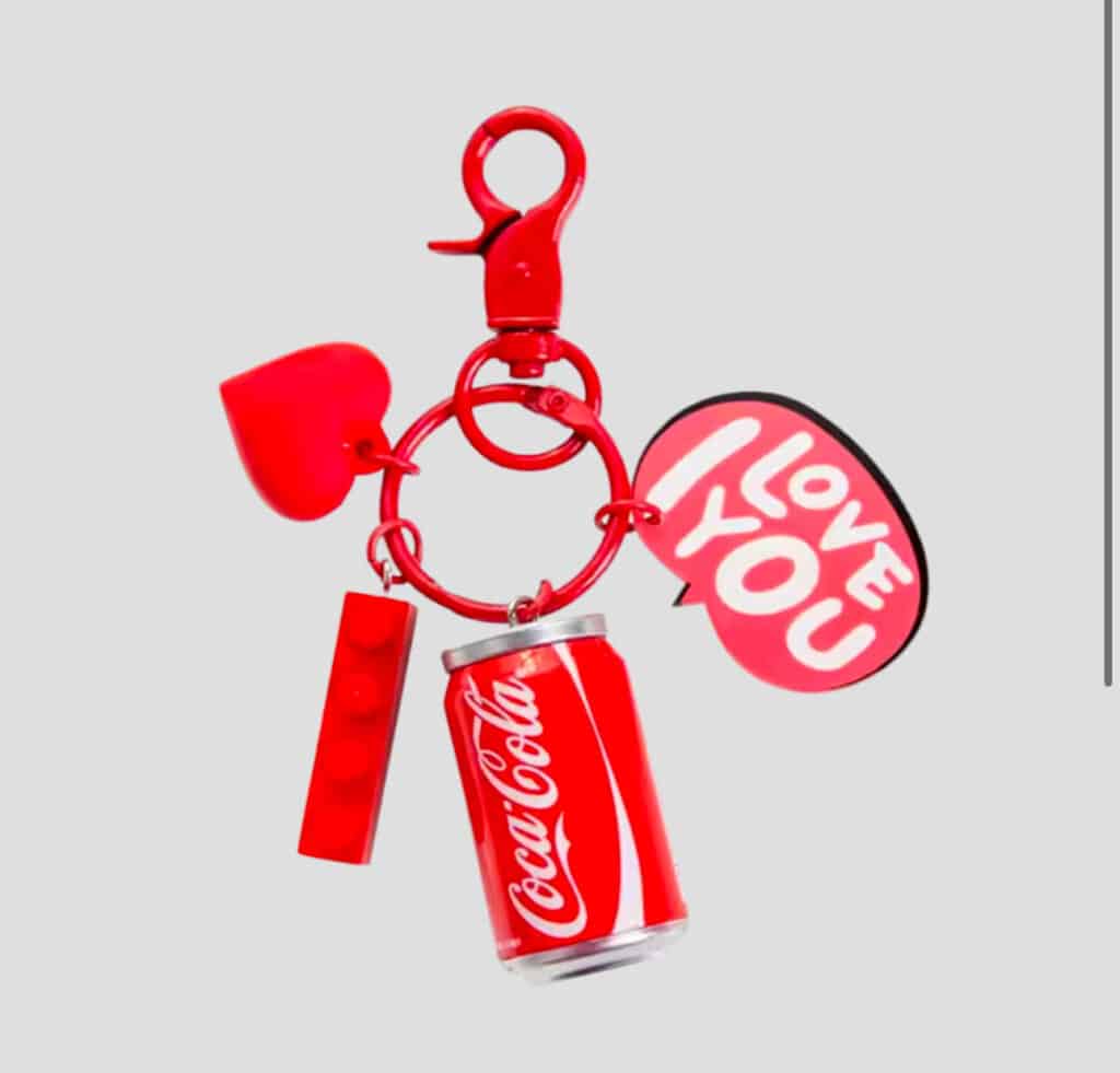 Sticky Bestie Single Charm Red