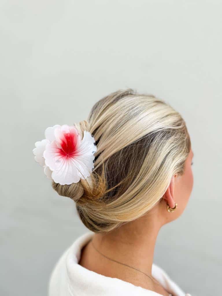 Sui Ava Hawaii Flower Big Light Pink